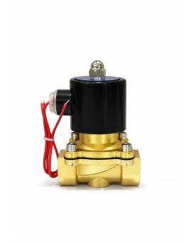 Wellon SV 220V 1/2 inch Brass Solenoid Valve | Heavy Duty Industrial Water & Fluid Control Valve